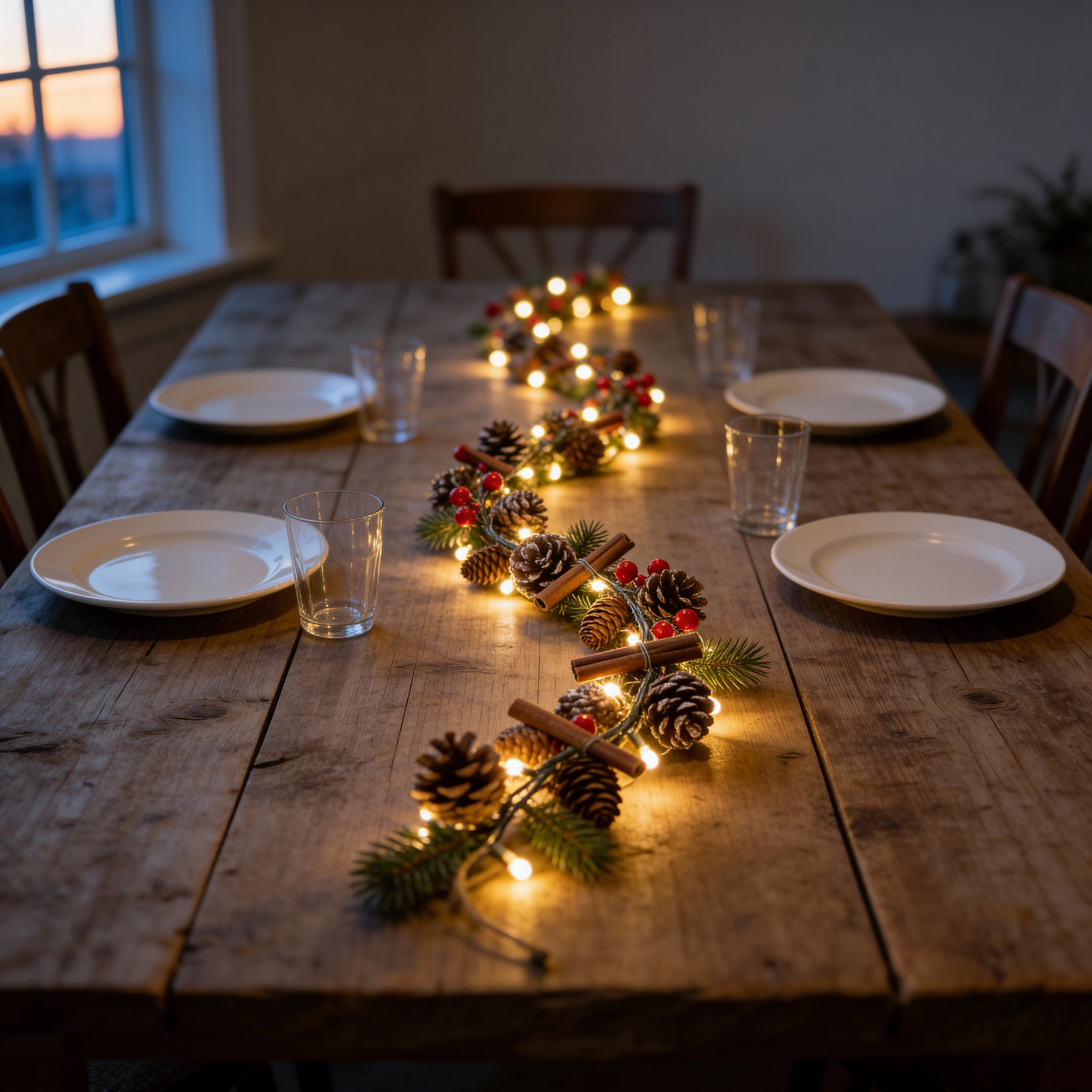1.5m Pre-Lit Christmas Garland-Christmas Decor-GloBrite-DREIBACH