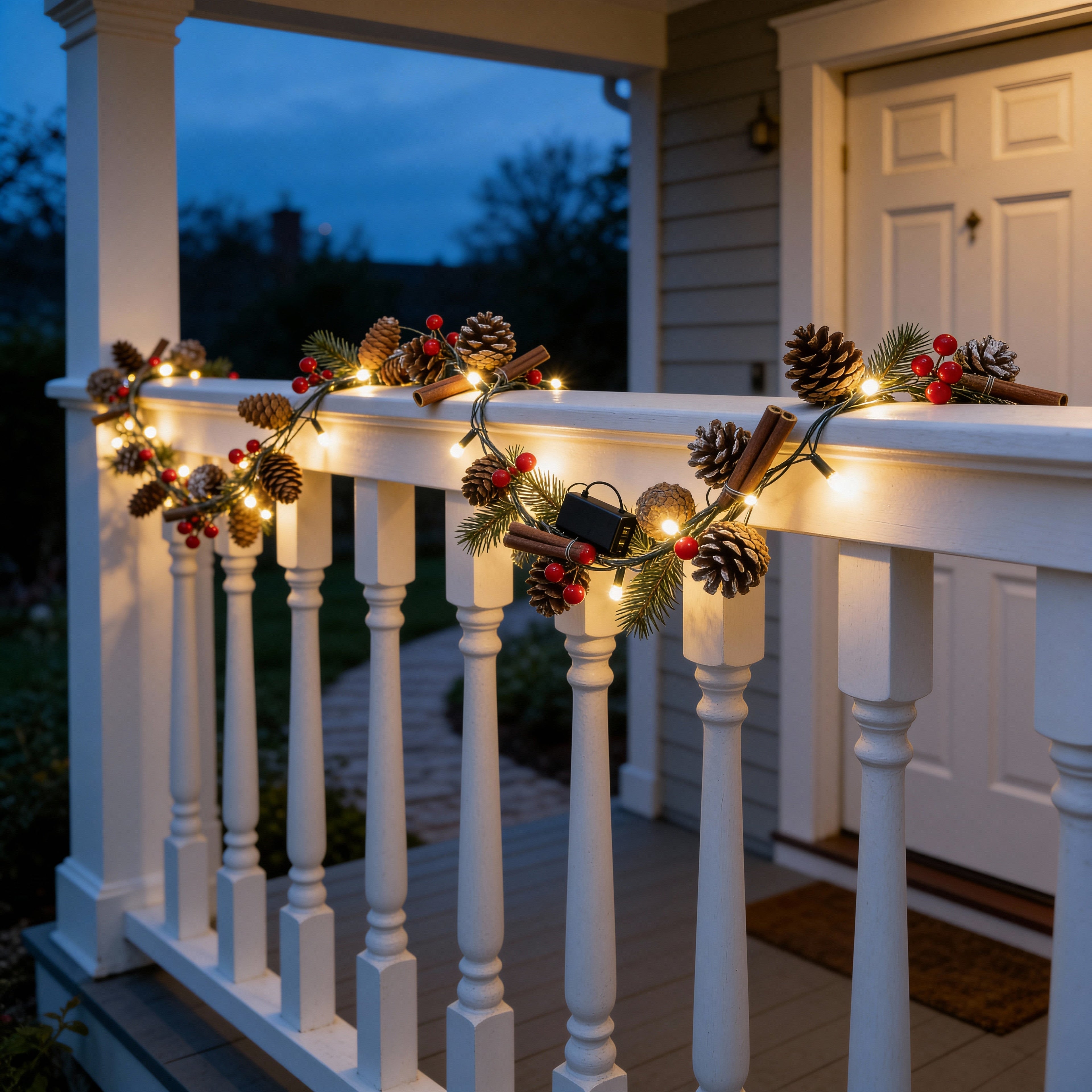 1.5m Pre-Lit Christmas Garland-Christmas Decor-GloBrite-DREIBACH