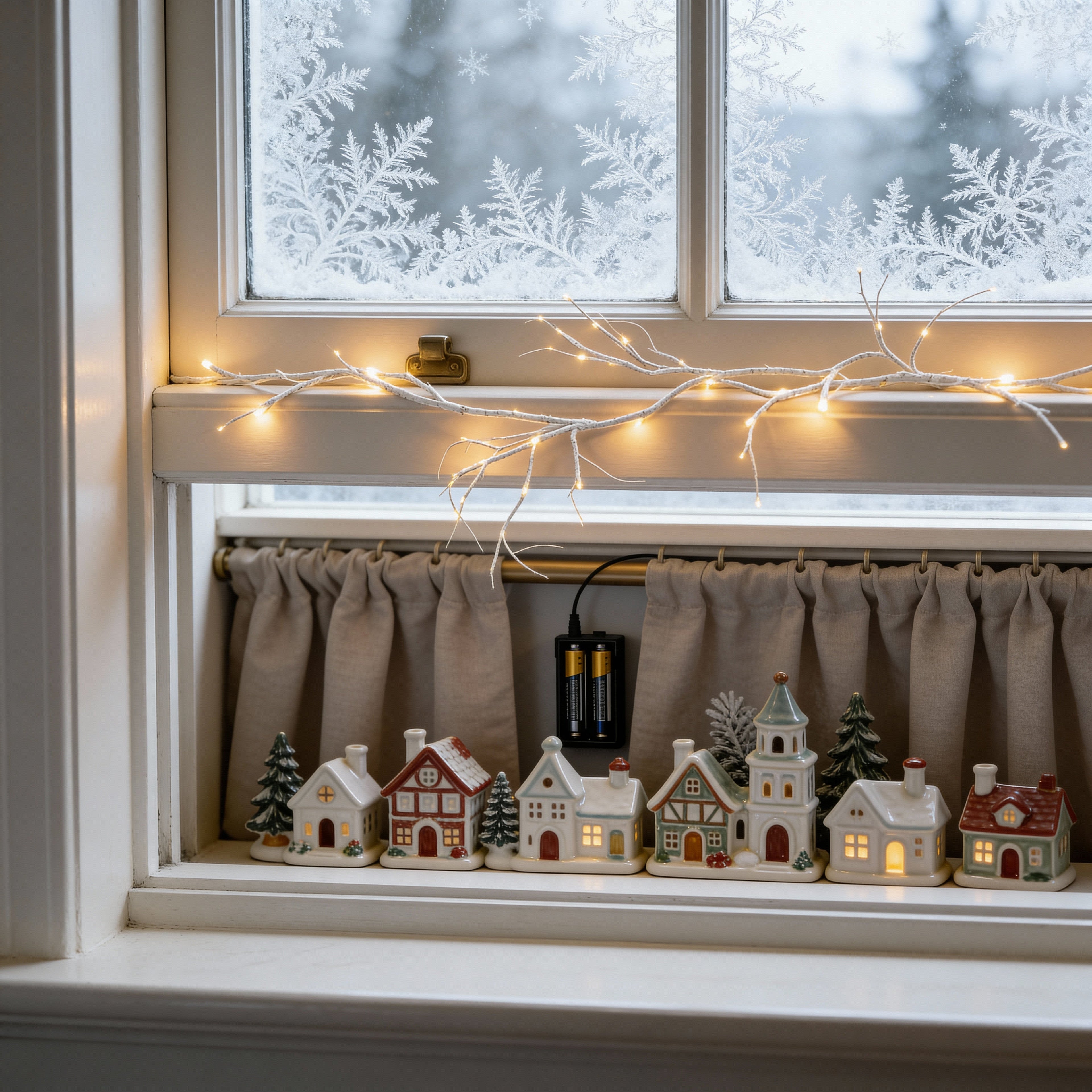 6ft Birch LED Christmas Garland-Christmas Decor-GloBrite-DREIBACH