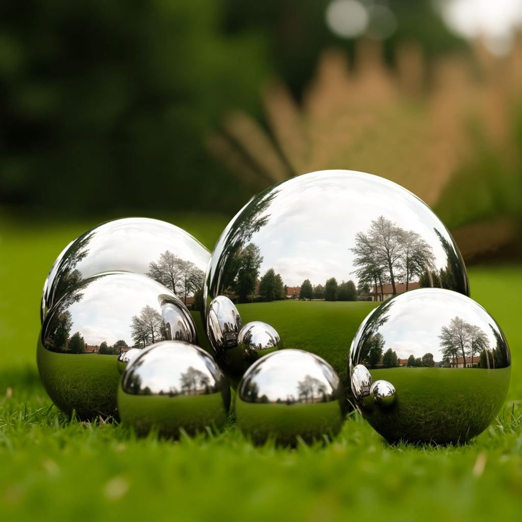 Decorative Gazing Ball Set-Garden & Outdoor-GloBrite-DREIBACH