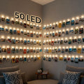 Hanging String Lights with Photo Clips-Home & Living-GloBrite-50 LED-DREIBACH