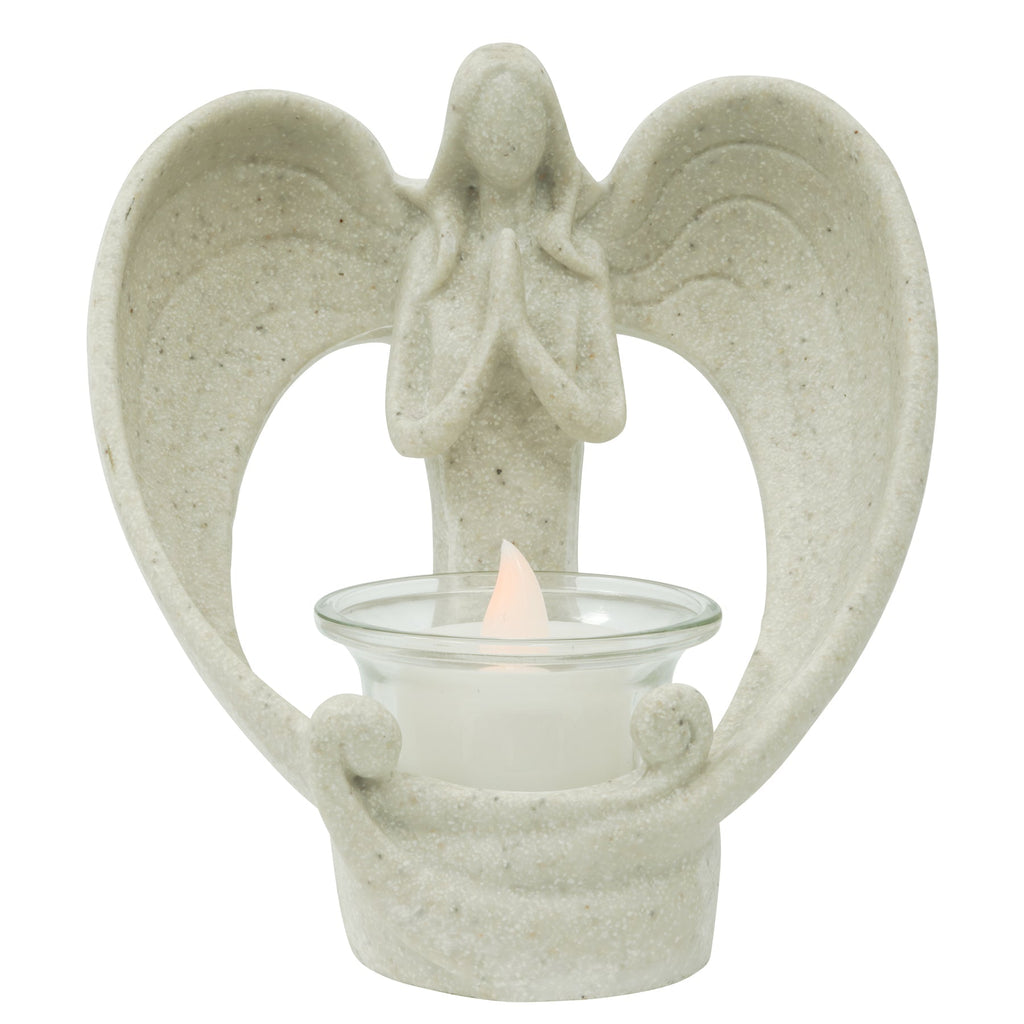 LED Angel Candle Holders-Christmas Decor-GloBrite-DREIBACH