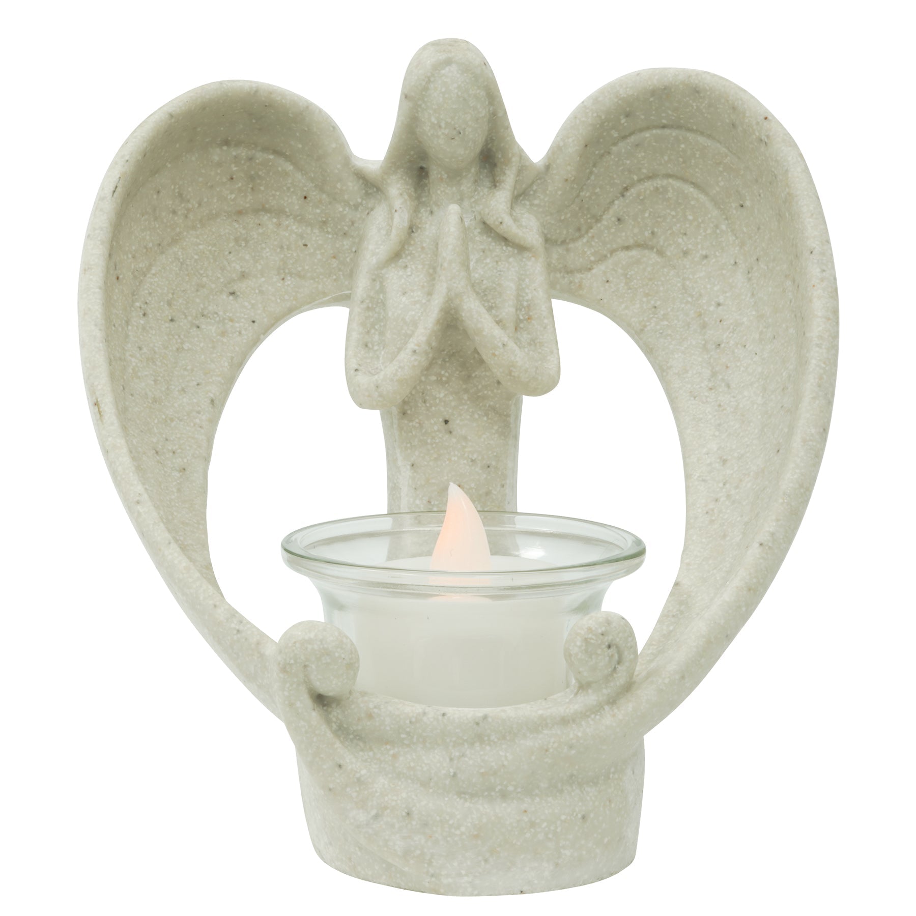 LED Angel Candle Holders-Christmas Decor-GloBrite-DREIBACH