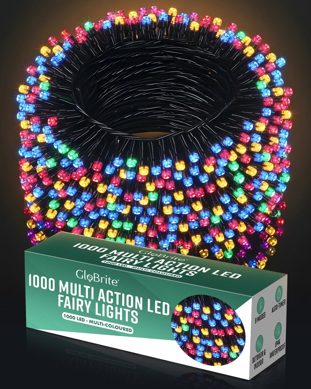 LED Fairy Lights-Christmas Decor-GloBrite-Blue-100 LED-DREIBACH