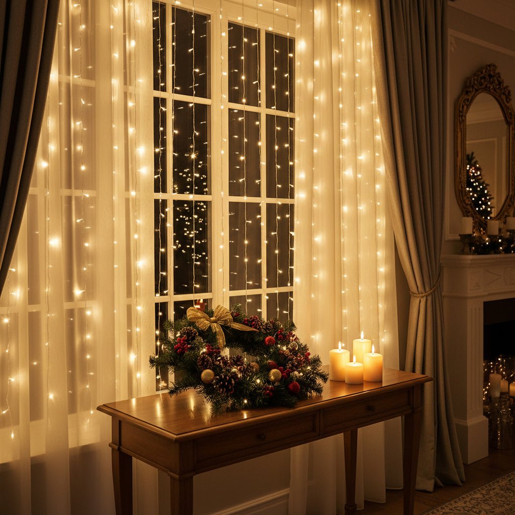 LED Fairy Lights-Christmas Decor-GloBrite-Blue-100 LED-DREIBACH