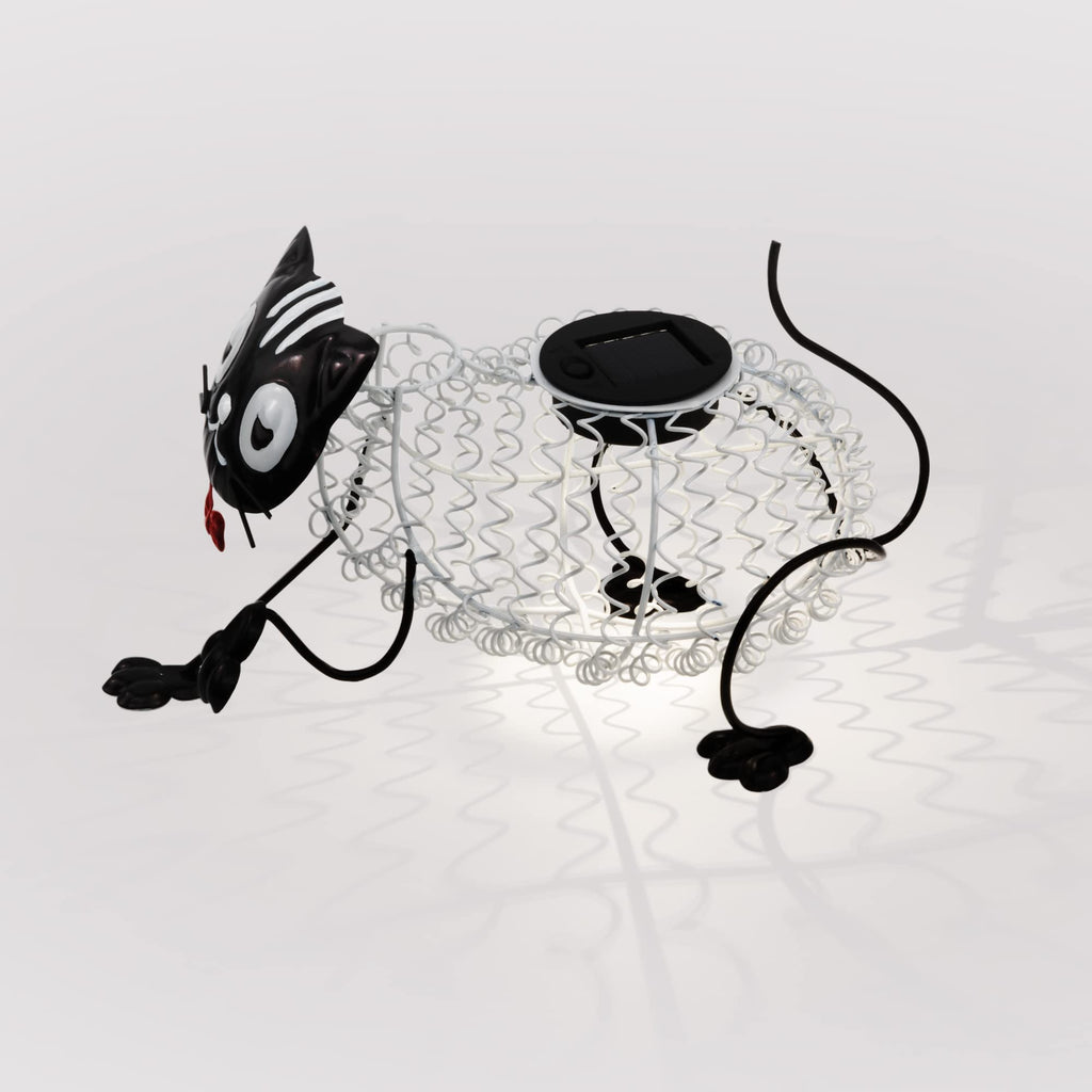 Metal Cat Solar Light-Garden & Outdoor-GloBrite-DREIBACH