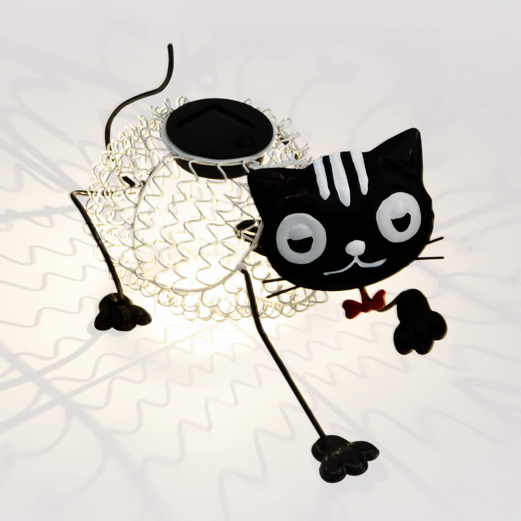 Metal Cat Solar Light-Garden & Outdoor-GloBrite-DREIBACH