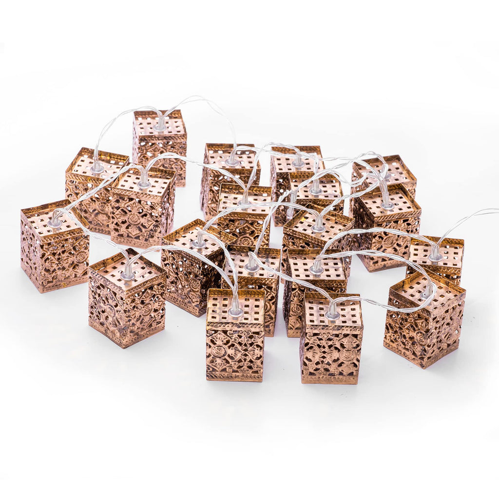 Moroccan Lantern String Lights-Garden & Outdoor-GloBrite-DREIBACH
