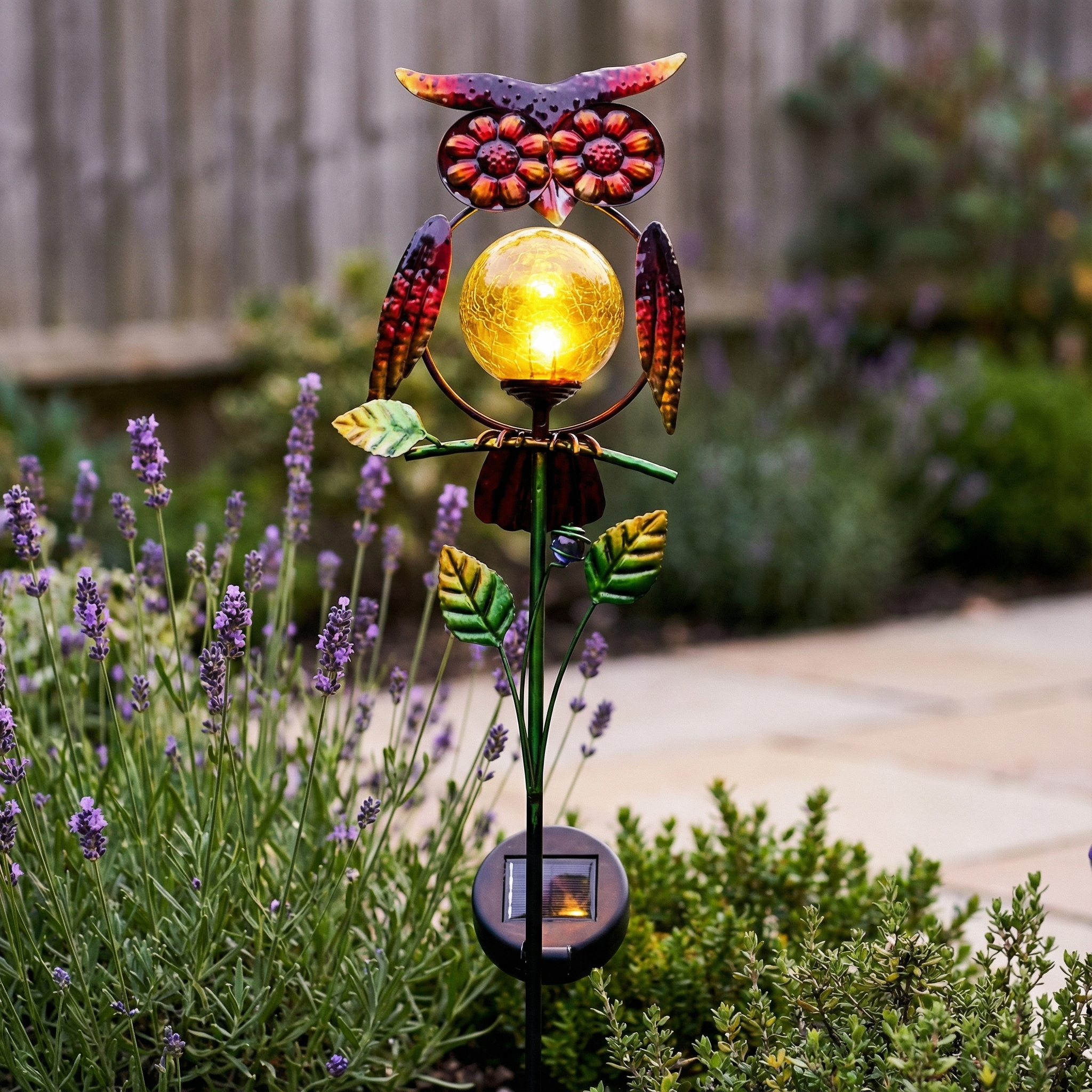 Owl Solar Light-Garden & Outdoor-GloBrite-DREIBACH