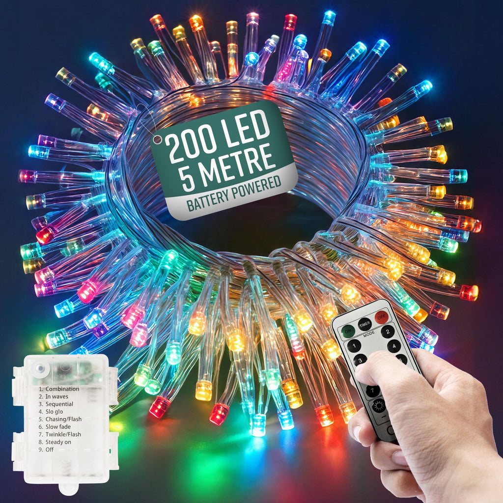 Remote Control Fairy Lights-Garden & Outdoor-GloBrite-Warm White-50 LEDs-DREIBACH