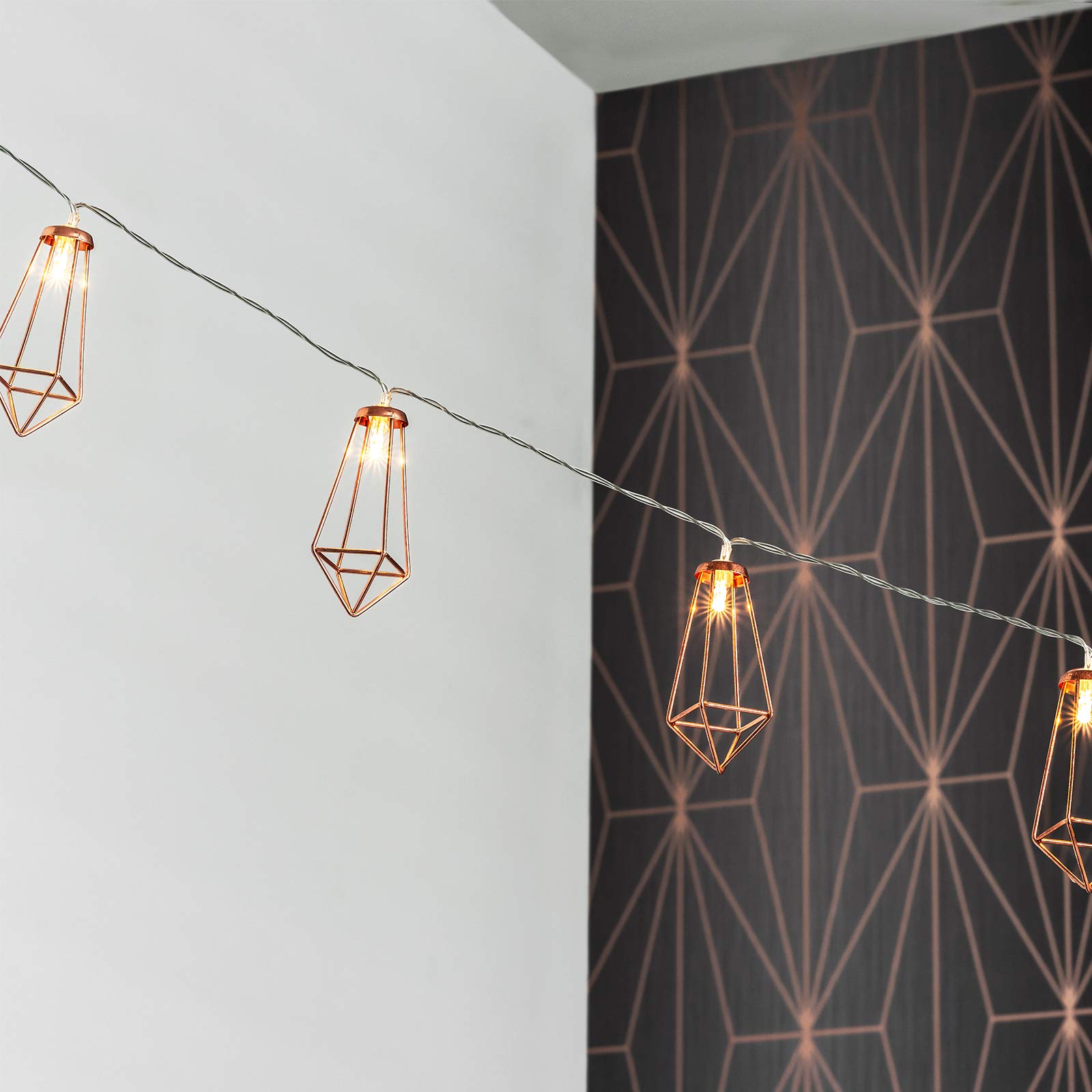 Rose Gold Diamond Lights-Home & Living-GloBrite-DREIBACH