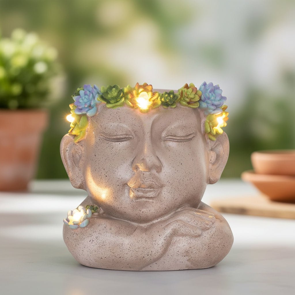Solar Face Light-Garden & Outdoor-GloBrite-DREIBACH