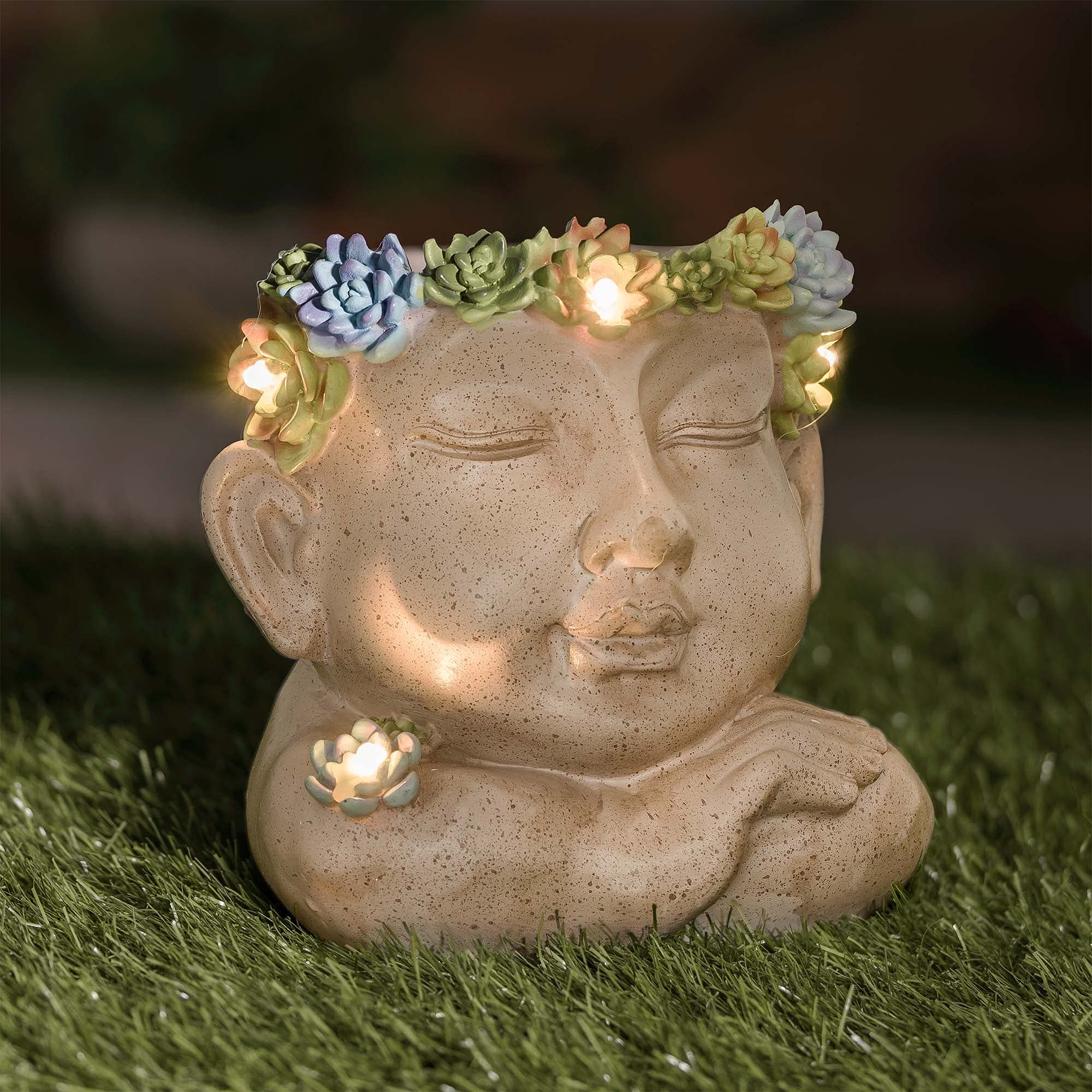 Solar Face Light-Garden & Outdoor-GloBrite-DREIBACH