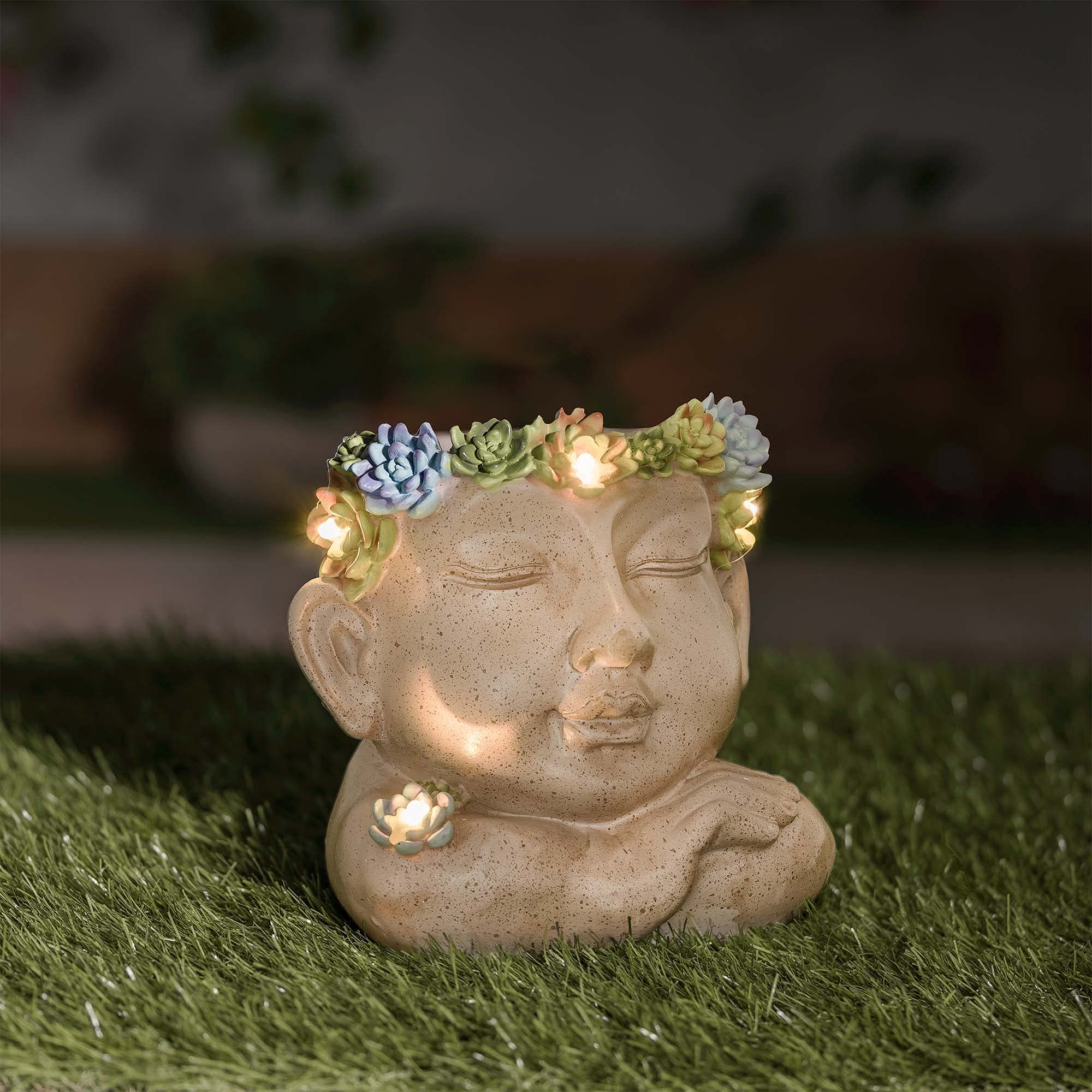 Solar Face Light-Garden & Outdoor-GloBrite-DREIBACH
