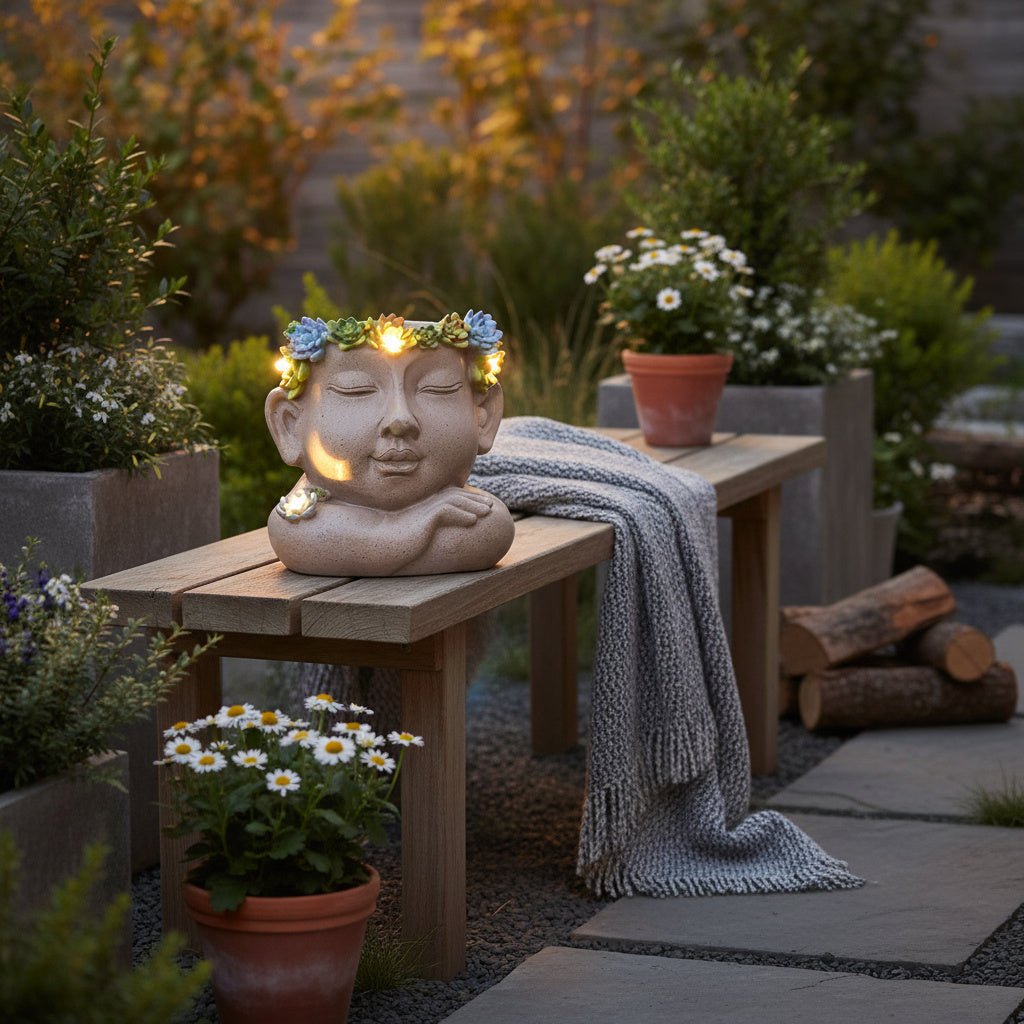 Solar Face Light-Garden & Outdoor-GloBrite-DREIBACH
