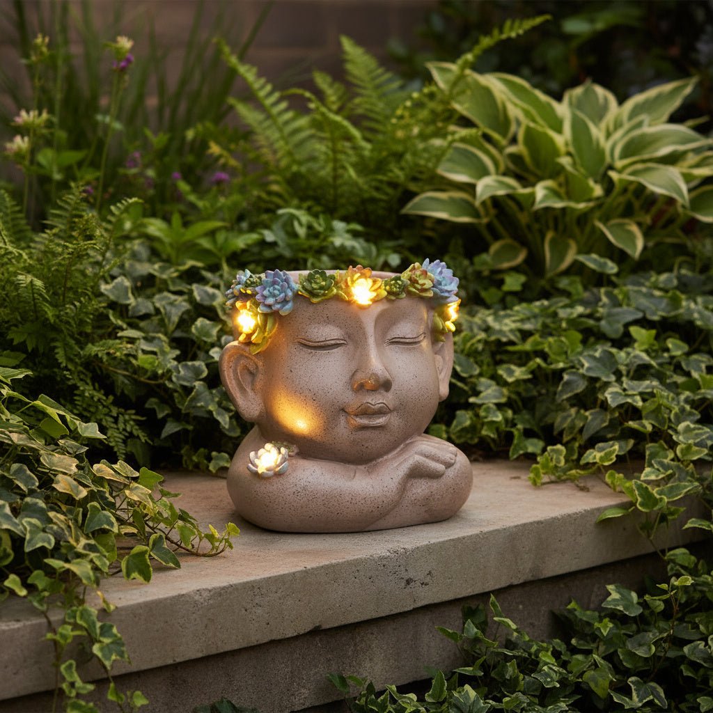 Solar Face Light-Garden & Outdoor-GloBrite-DREIBACH