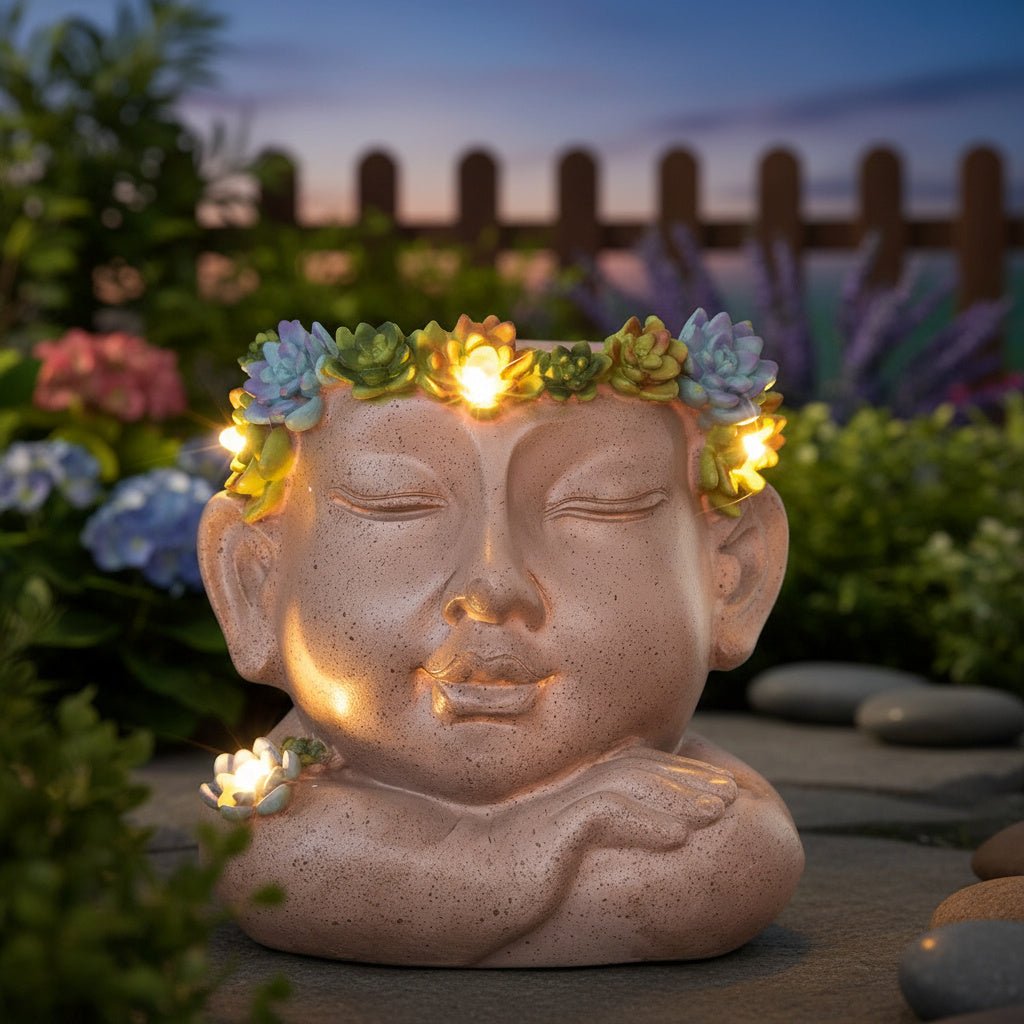 Solar Face Light-Garden & Outdoor-GloBrite-DREIBACH